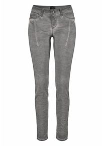 Laura Scott, Damen Röhrenhose, Grau