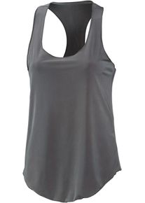 Onzie, Damen Glossy Flow Tanktop, Dunkelgrau
