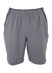 Under Armour, Herren Shorts 'Qualifier', Grau / Schwarz