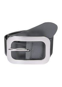 Vanzetti, Damen Ledergürtel 4.0cm, Dunkelgrau