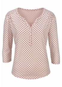 Lascana, Damen Shirt, Rosa