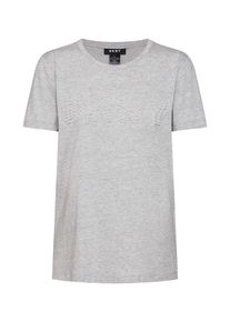 DKNY, Damen Shirt 'PEARL LOGO', Grau