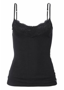 AJC, Damen Spaghettitop, Schwarz