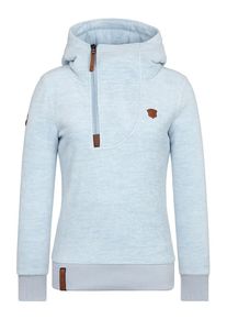 Naketano, Damen Sweatshirt 'Dirty Bitch Yeah', Hellblau