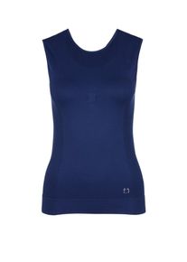S.Oliver Active, Damen Seamless Funktions-Tanktop, Blau