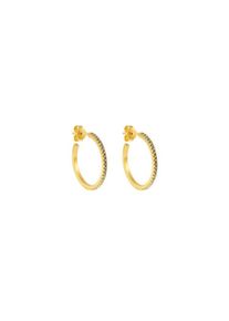 ID fine, Damen Ohrringe 'Blue Simplicity', Hellblau / Gold
