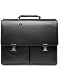Picard, Herren Aberdeen Aktentasche Leder 42 cm, Schwarz