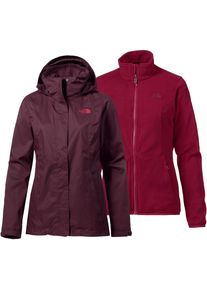 The North Face, Damen 'EVOLVE II' Doppeljacke, Rubinrot / Rotviolett