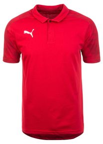 Puma, Herren Poloshirt 'Cup Sideline', Cranberry