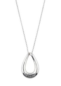 Esprit, Damen Halskette 'Drip Drop ESNL92110A750', Silber