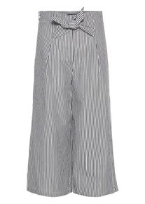 name it, Mädchen Culotte Hose, Blau / Weiß
