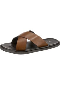 Pier One, Herren Pantoletten, Braun / Schwarz