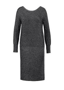 talkabout, Damen Strickkleid, Anthrazit / Silber
