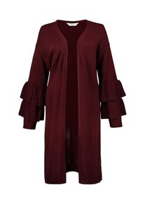 Studio Untold, Damen Strickjacke, Weinrot