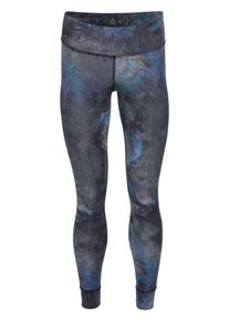 Reebok, Damen Tights 'Lux Bold', Himmelblau / Schwarz