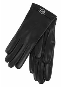 Guido Maria Kretschmer, Damen Lederhandschuhe, Schwarz