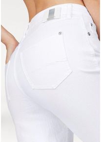 MAC, Damen Jeans 'Melanie Paradise', Weiß