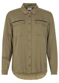 IN FRONT, Damen Bluse 'Channe', Khaki