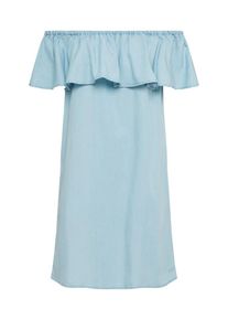 Tom Tailor Denim, Damen Sommerkleid 'chambray', Blue Denim