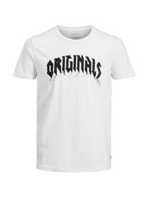 Jack & Jones JACK & JONES, Herren T-Shirt, Schwarz / Wei&szlig;
