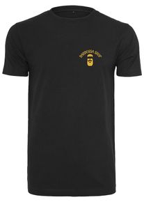 Mister Tee, Herren T-Shirt 'Barbossa', Gelb / Schwarz