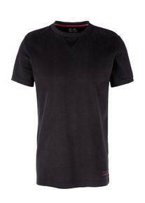 Q/S Designed By, Herren Shirt, Rot / Schwarz