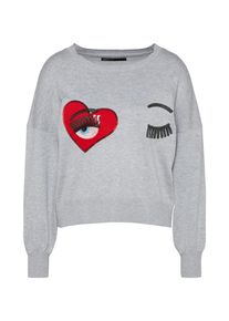 Only, Damen Pullover 'CHELSEA', Grau / Mischfarben