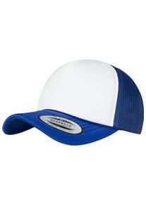 Flexfit, Damen Cap 'Foam Trucker Curved Visor', Royalblau / Wei&szlig;