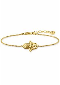Thomas Sabo, Damen Armband 'Fatima ́s Hand', Gold