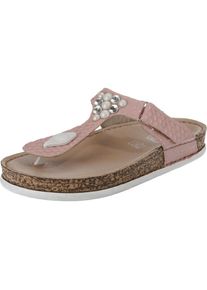 Rieker, Damen Pantoletten 'Kinyuto', Pink / Weiß