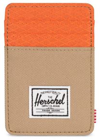 HERSCHEL, Herren Geldbeutel 'Raven', Dunkelbeige / Dunkelorange