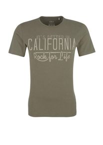 s.Oliver RED LABEL, Herren Flammgarn-Shirt, Basaltgrau