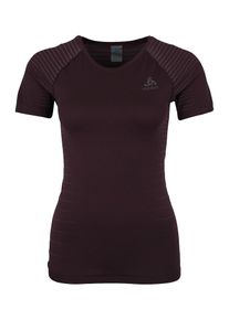 Odlo, Damen Sportshirt 'SUW TOP Crew neck s/s PERFORMANCE LIGHT', Pflaume