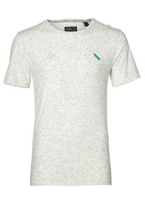 O`Neill O'NEILL, Herren 'Jacks Badge' T-Shirt, Perlwei&szlig; / Wei&szlig;meliert