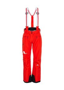 J. Lindeberg J.Lindeberg, Damen Hose 'Harper P 3L', Feuerrot / Schwarz / Weiß
