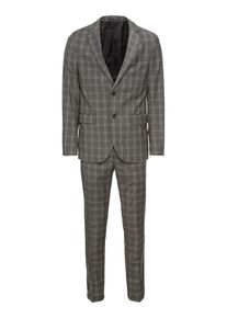 Pier One, Herren Anzug 'formal check suit', Grau