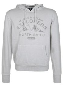 North Sails, Herren Sweatshirt, Hellgrau / Dunkelgrau