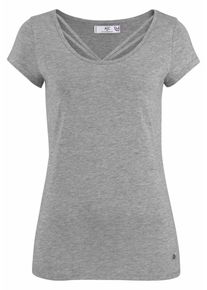 AJC, Damen T-Shirt, Graumeliert