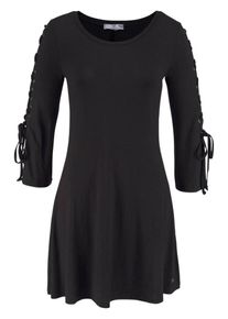 AJC, Damen Jerseykleid, Schwarz