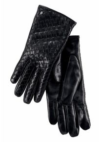Guido Maria Kretschmer, Damen Lederhandschuhe, Schwarz