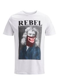 Jack & Jones JACK & JONES, Herren T-Shirt, Blau / Kirschrot / Schwarz / Weiß