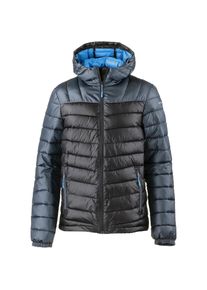 Icepeak, Herren Funktionsjacke 'Leal', Blau / Grau / Schwarz