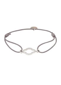 lua Accessories, Damen Armband 'Floris', Grau