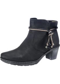 Rieker, Damen Stiefelette, Schwarz