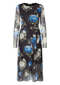 Pieces, Damen Kleid, Blau / Nachtblau