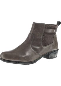 Rieker, Damen Winterstiefeletten, Dunkelbeige / Dunkelgrau