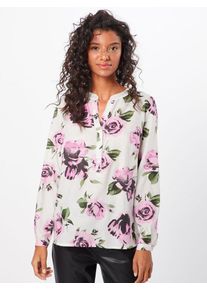 Zwillingsherz, Damen Bluse, Wei&szlig;