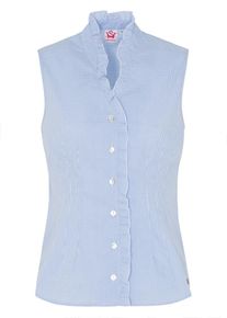 Spieth & Wensky SPIETH & WENSKY, Damen Trachtenbluse "Klavier", Hellblau