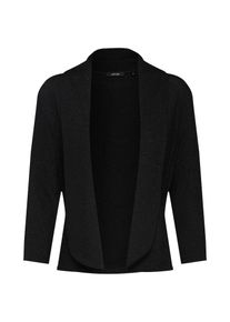 Opus, Damen Strickjacke 'Sandrine glitter', Schwarz