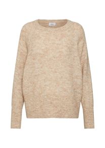 Only, Damen Pullover 'onlHANNA L/S PULLOVER KNT', Sand